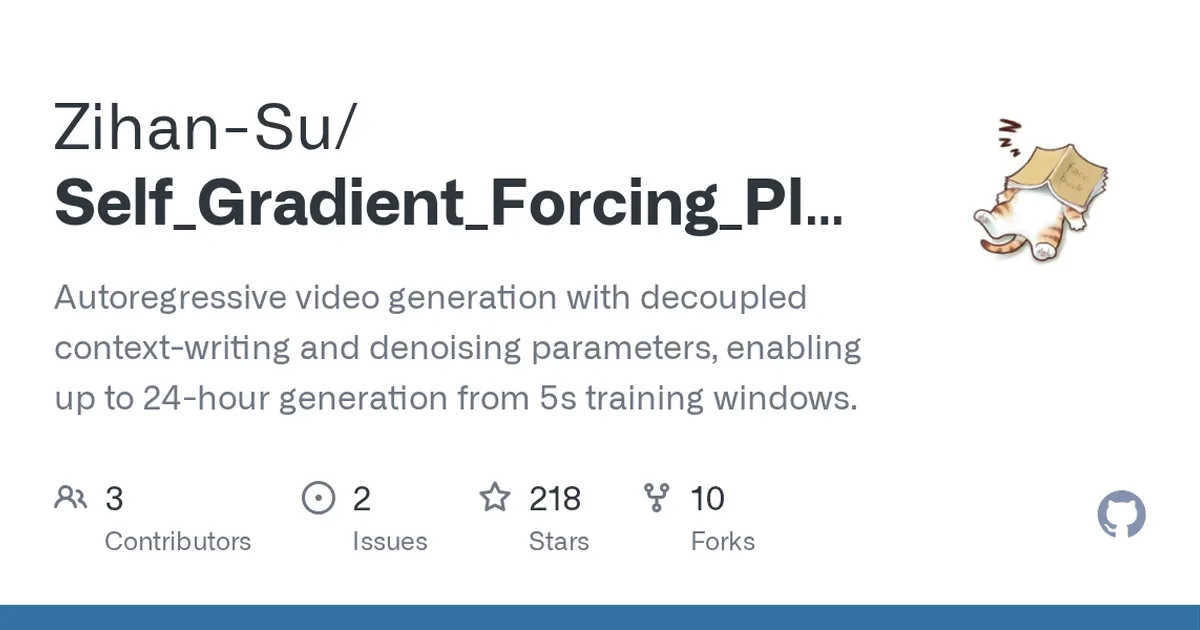 Self_Gradient_Forcing_Plus 项目界面预览图