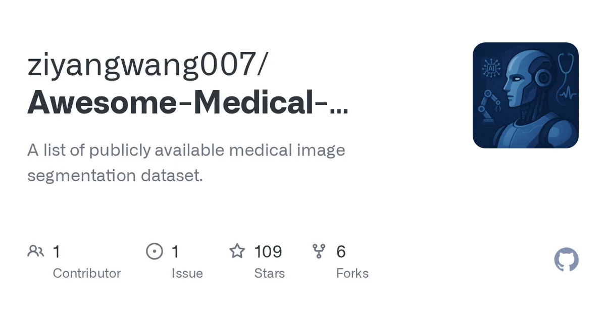 Awesome-Medical-Image-Segmentation-Dataset 项目界面预览图